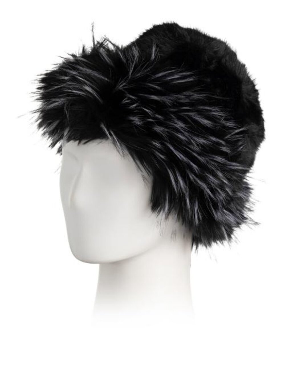 RACHEL ZOE Faux Fur Cloche Hat With Tipped Trim
